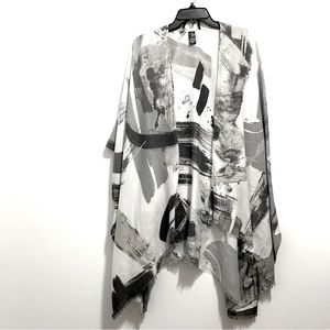 Mix It Women’s Grey One Size Open Front Cardigan